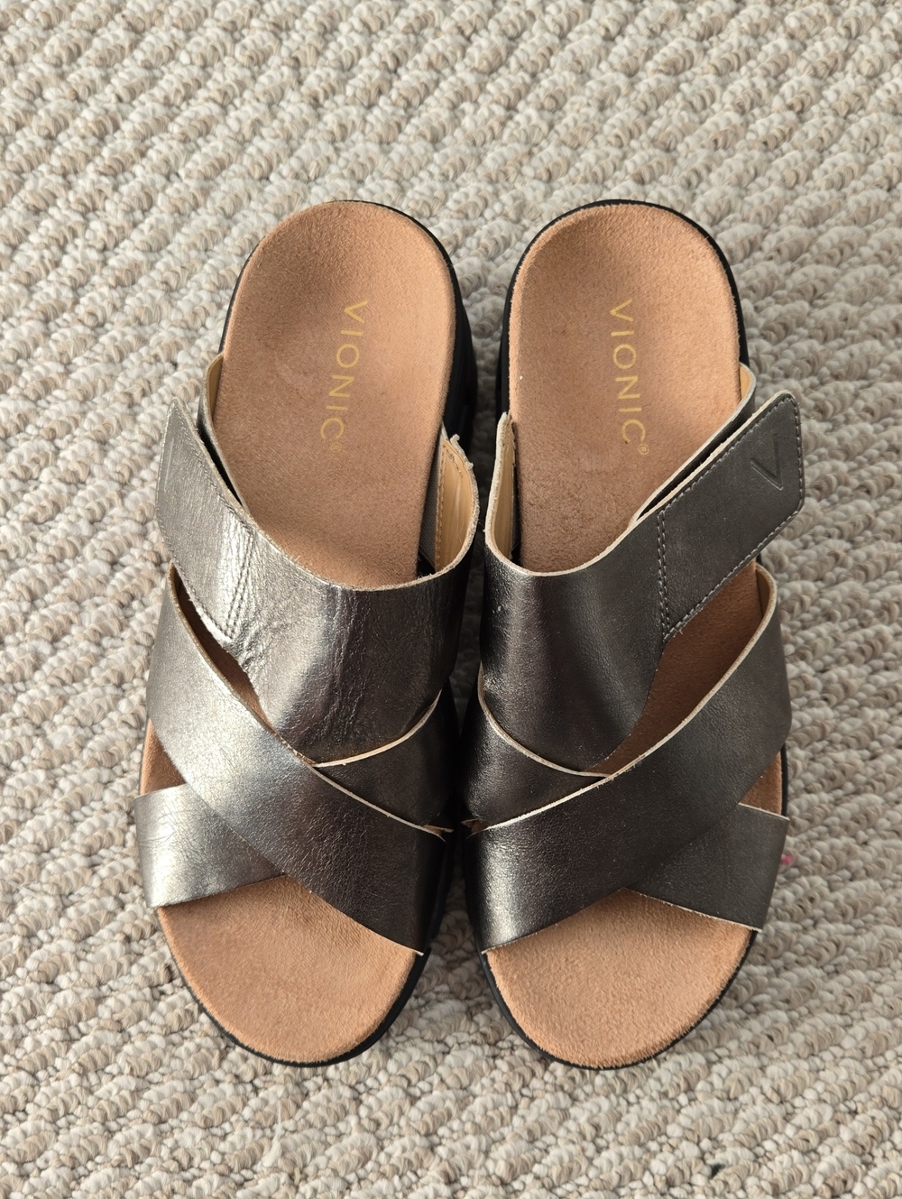 Vionic Uptown Sunset Platform Sandals Size 8.5